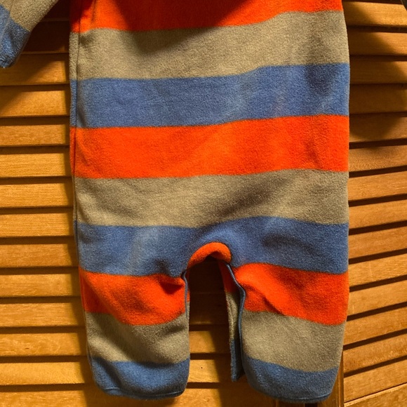 Baby Gap Blue, Red & Grey Striped One Piece - Picture 11 of 12